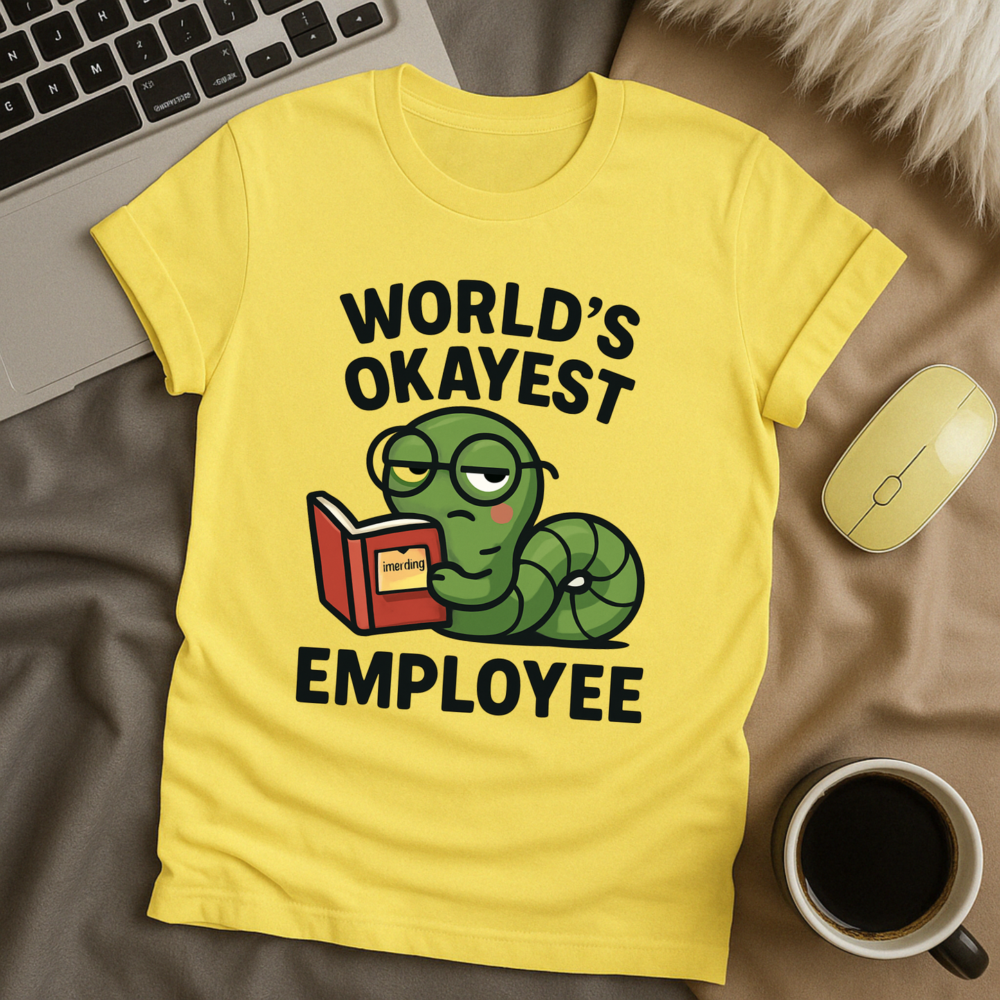 Worlds Okayest Employee T-Shirt