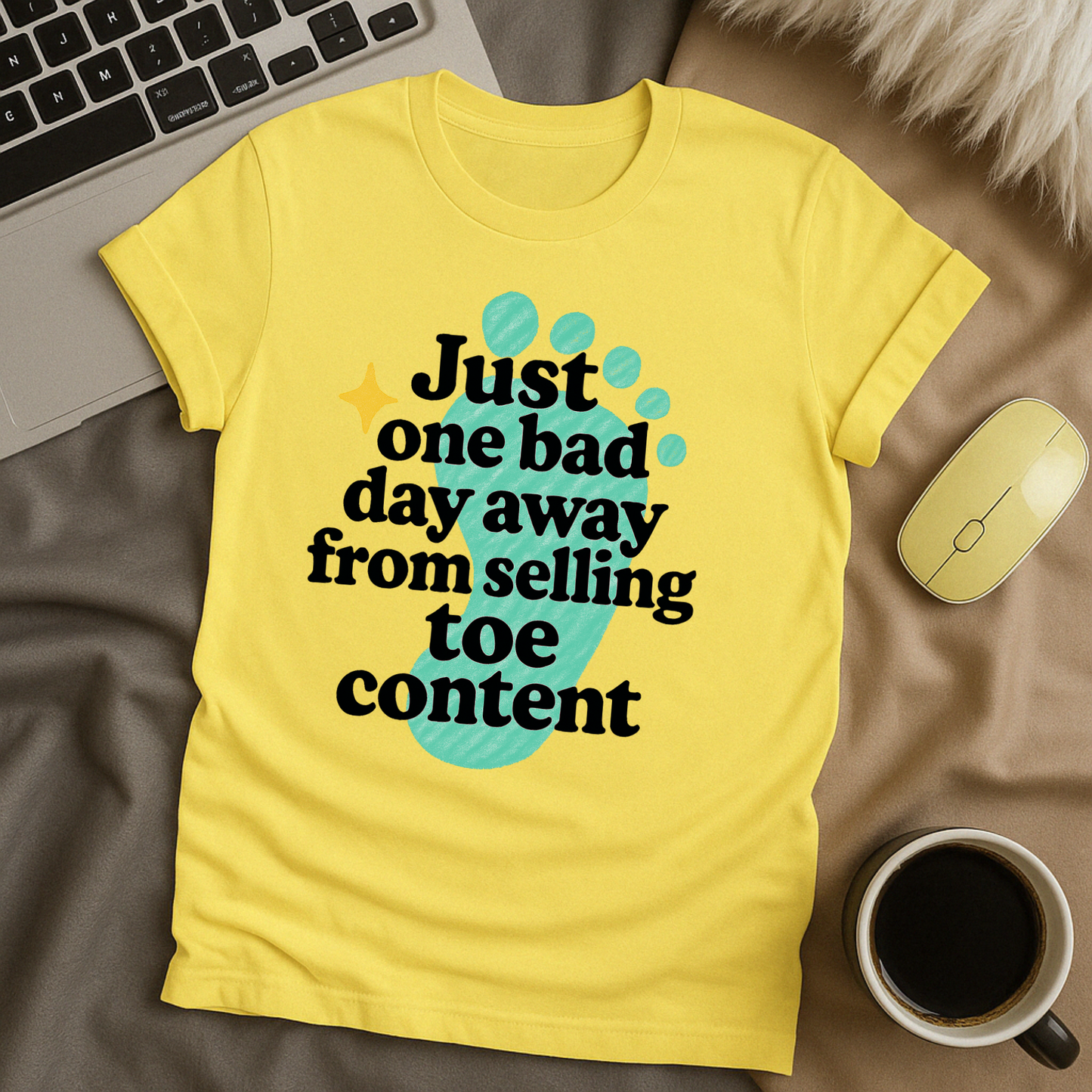 Toe Content T-Shirt