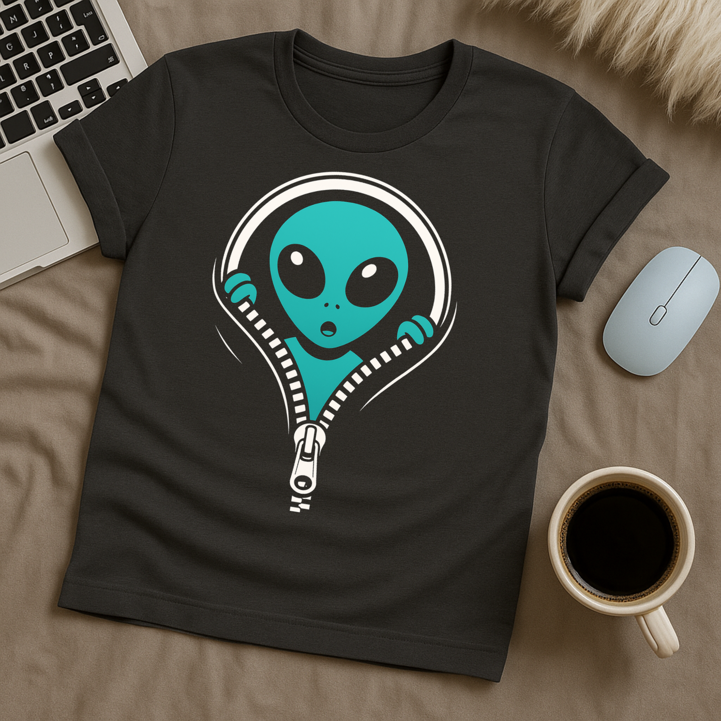 Peek-A-Boo Alien T-Shirt