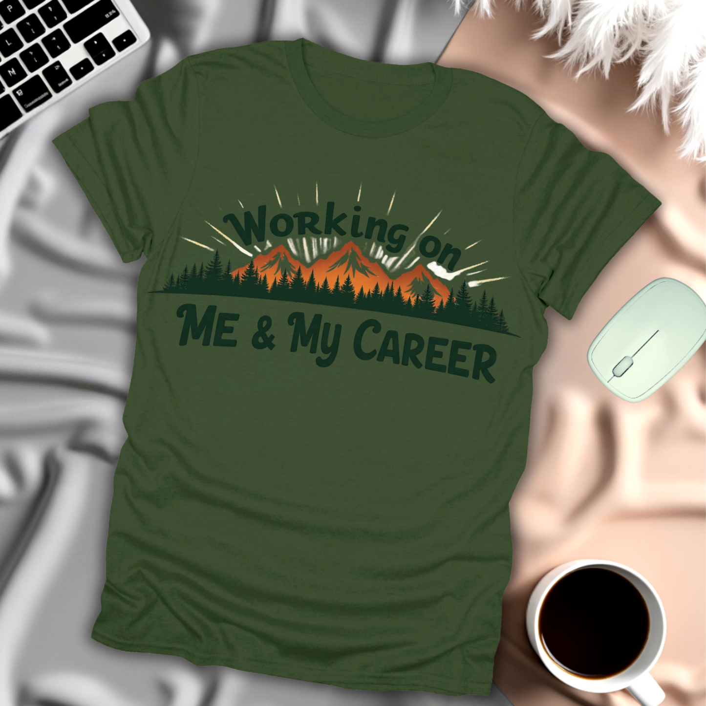 Working on Me and My Career T-Shirt