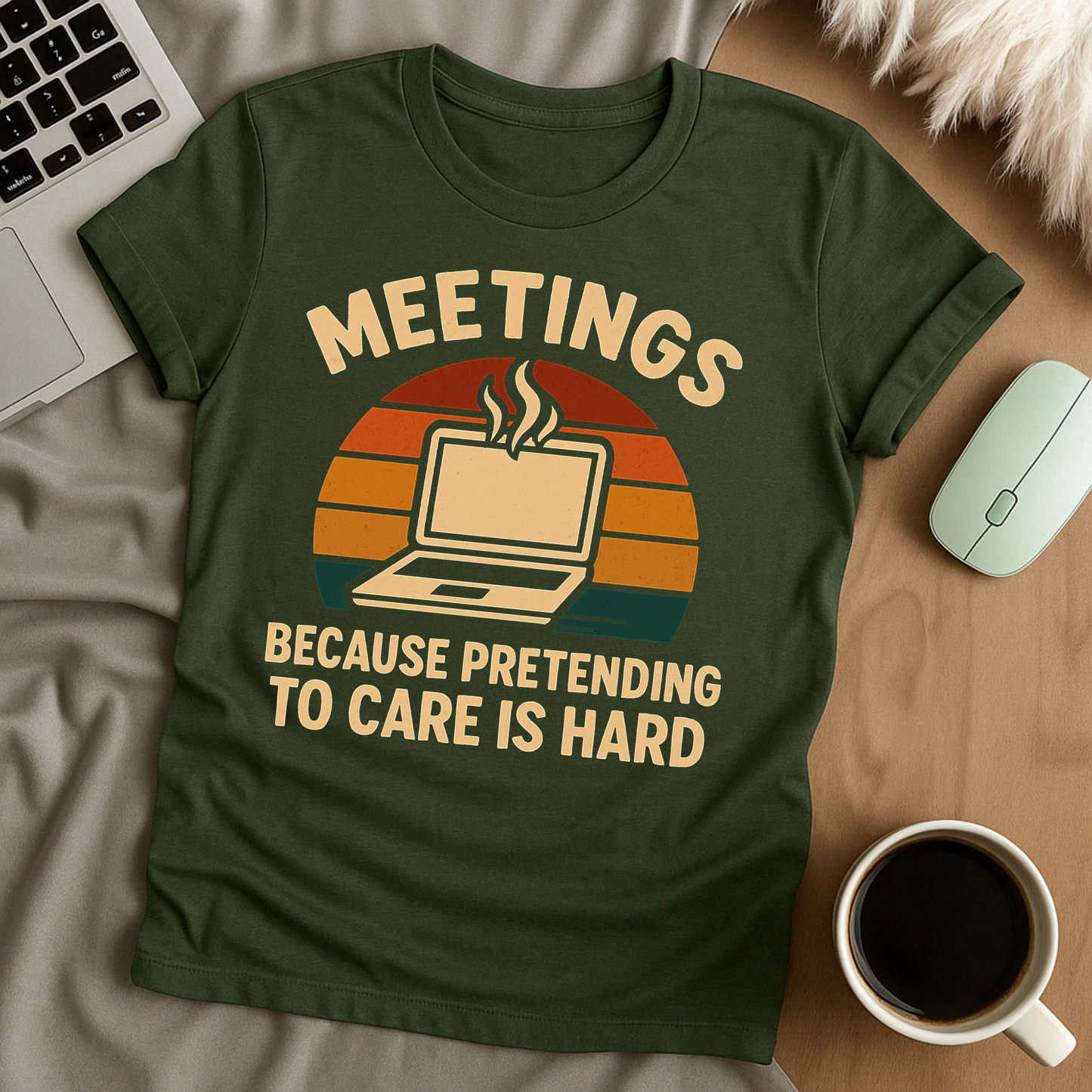 Pretending To Care Is Hard T-Shirt