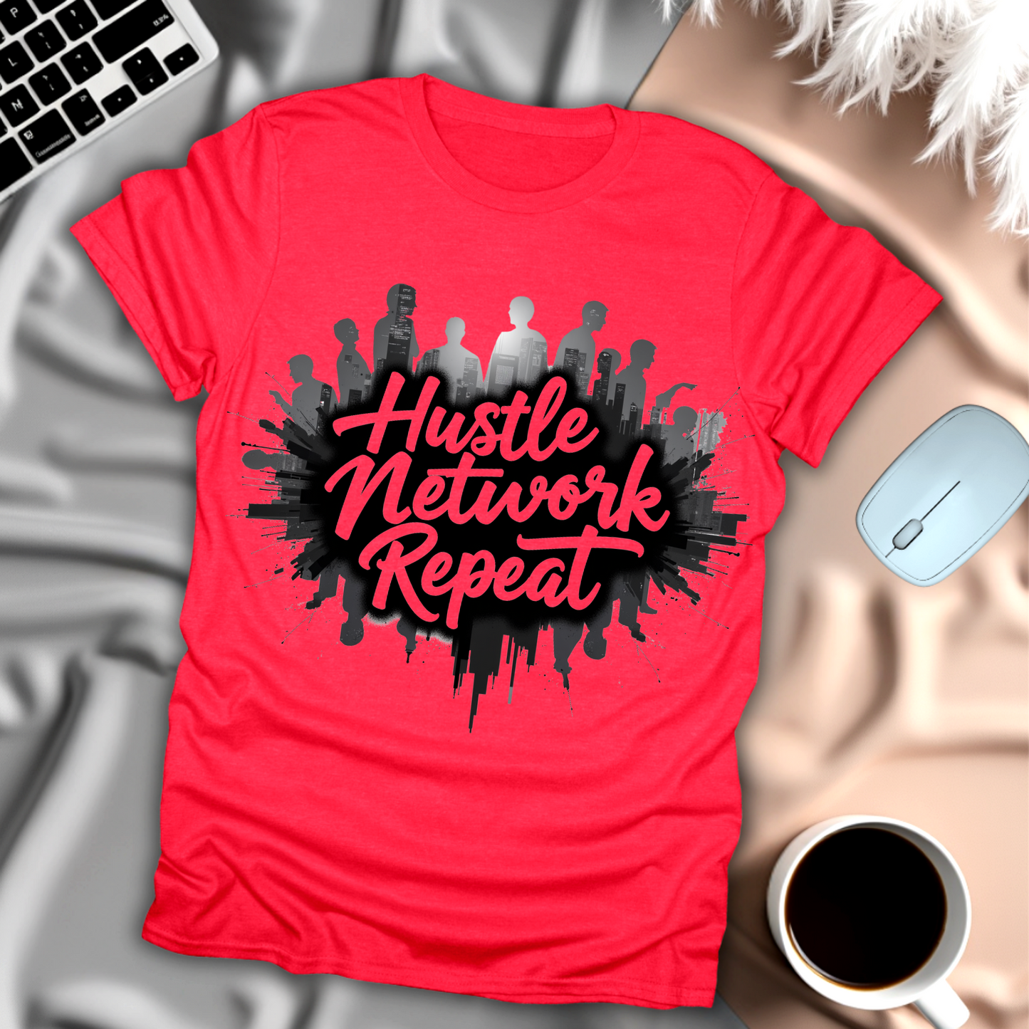 Hustle, Network, Repeat T-Shirt