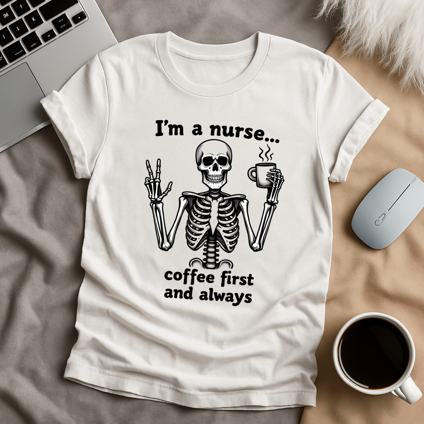 I'm a Nurse Skeleton T-Shirt