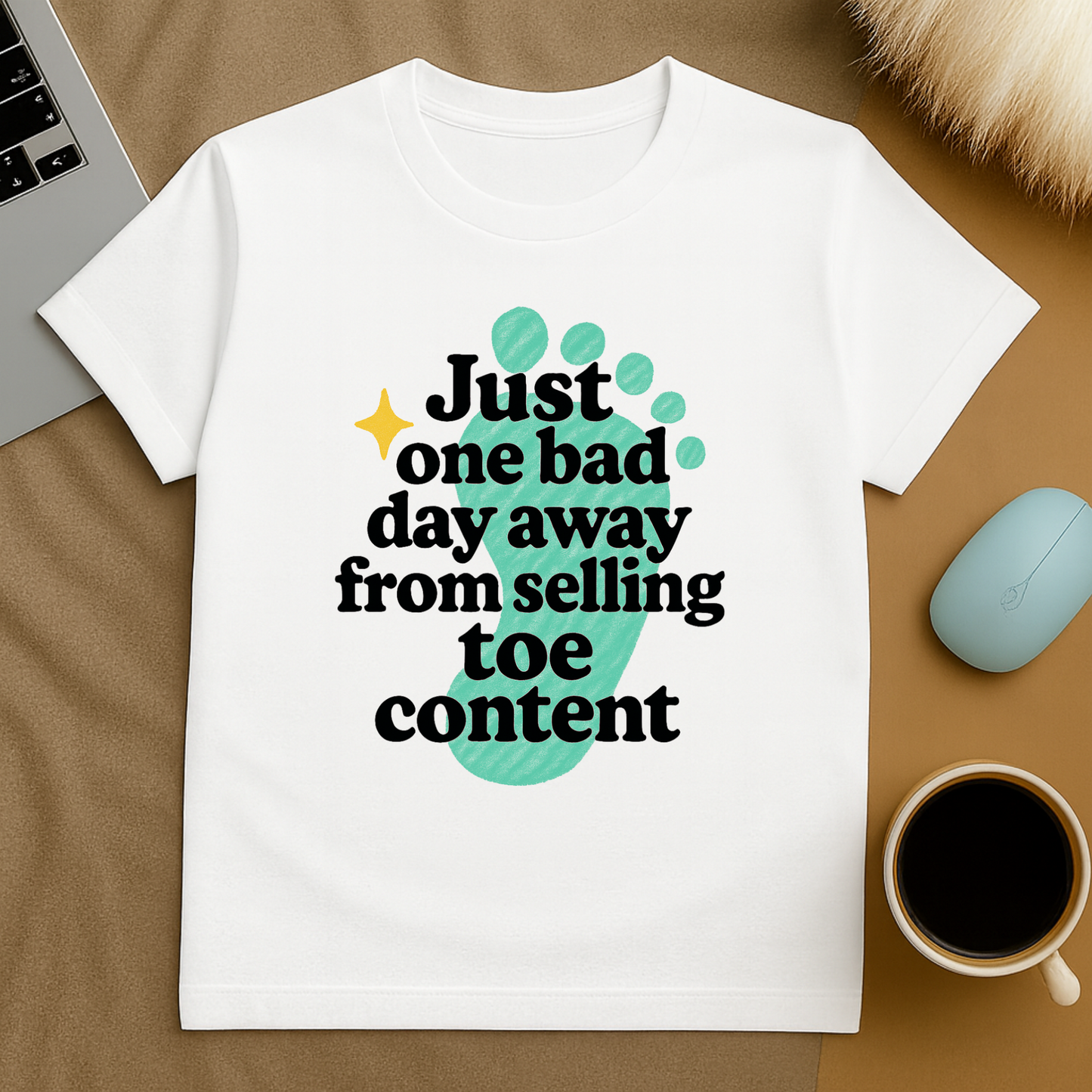 Toe Content T-Shirt