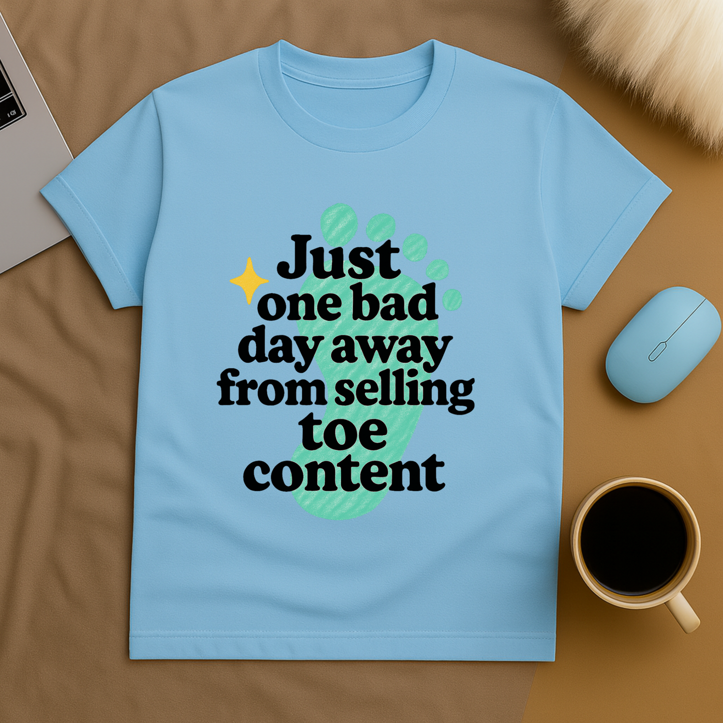 Toe Content T-Shirt