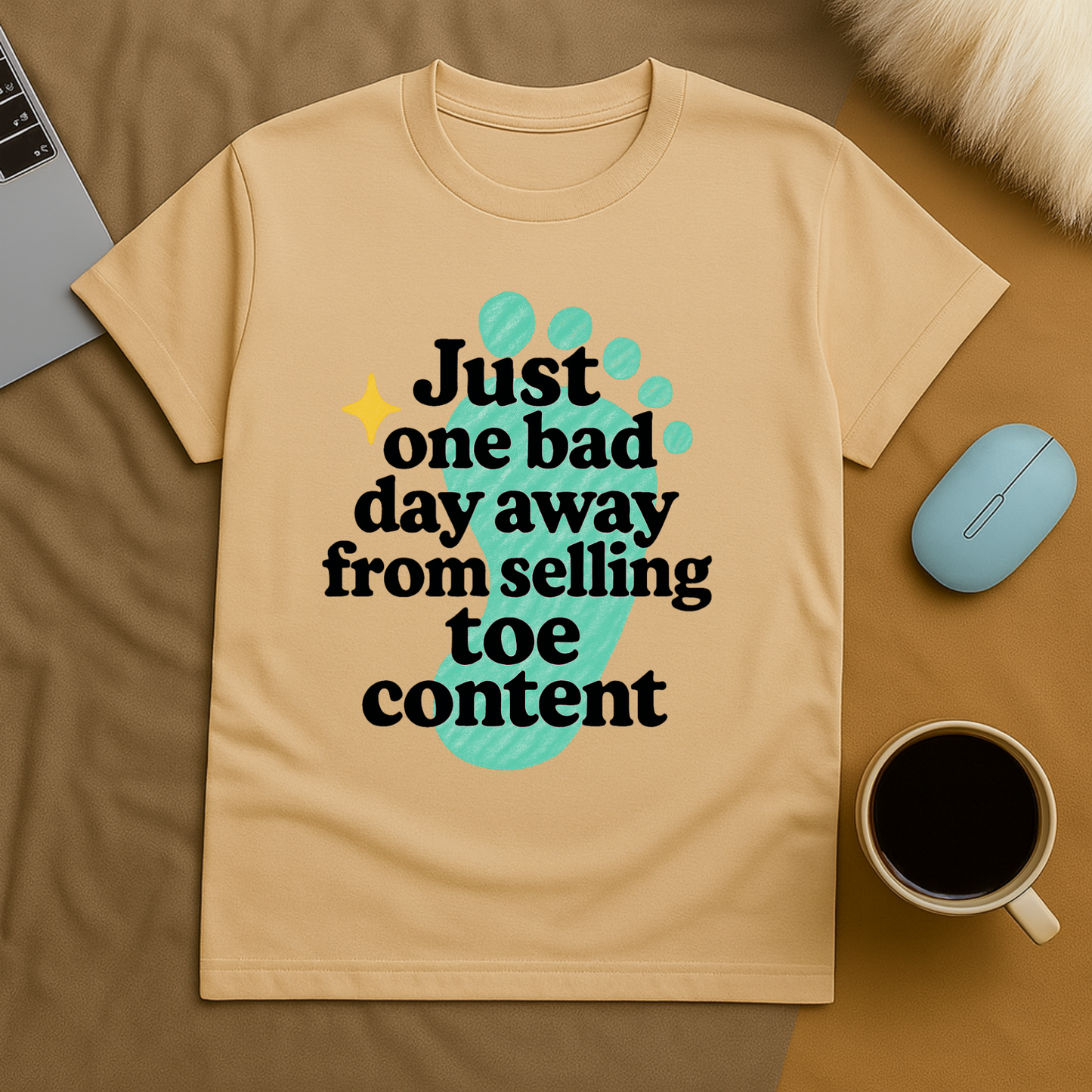 Toe Content T-Shirt