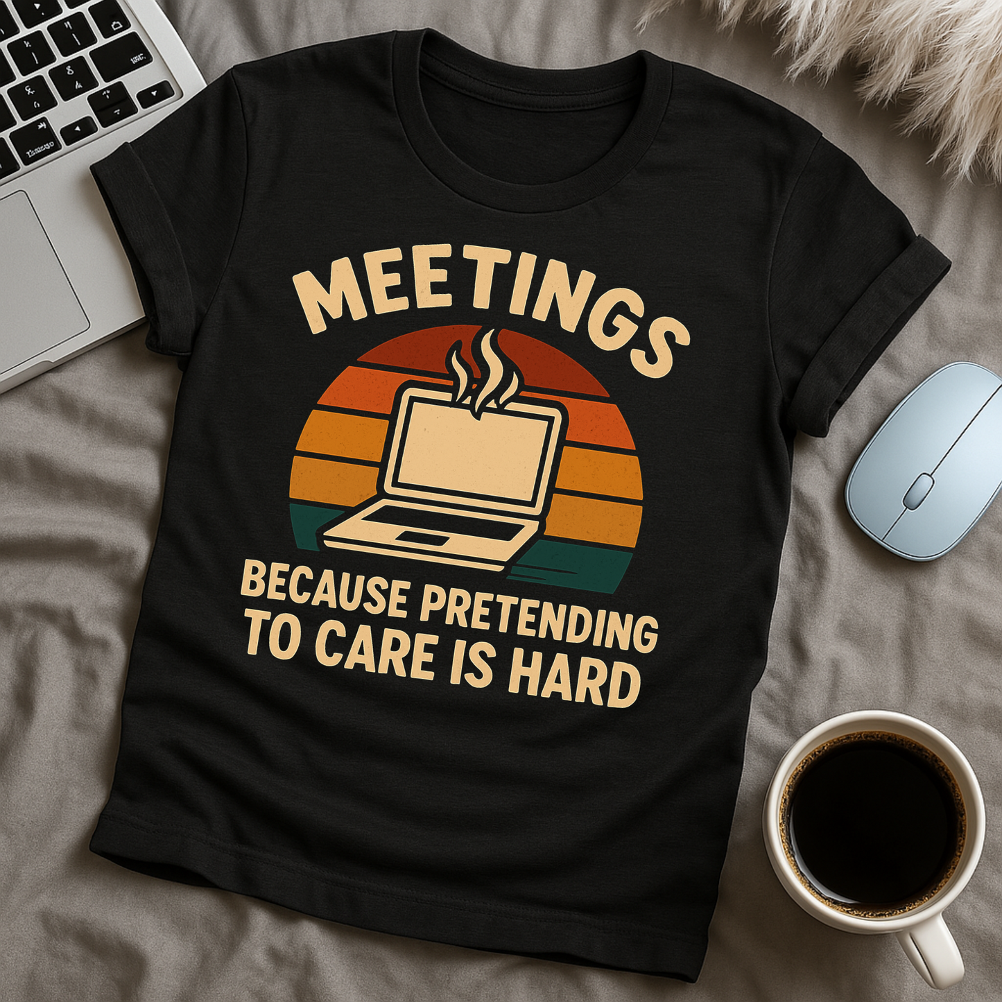 Pretending To Care Is Hard T-Shirt