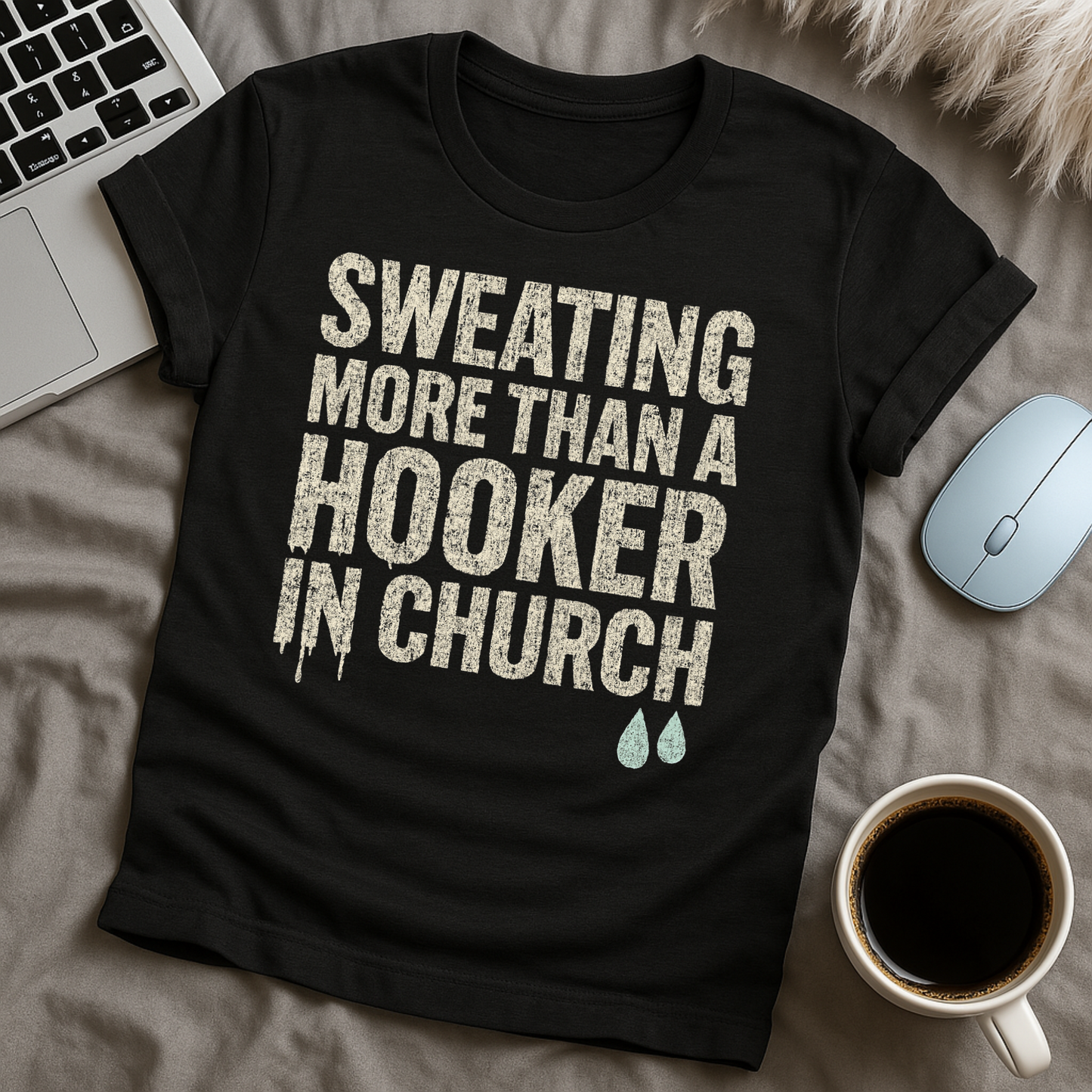 Hooker In Church T-Shirt