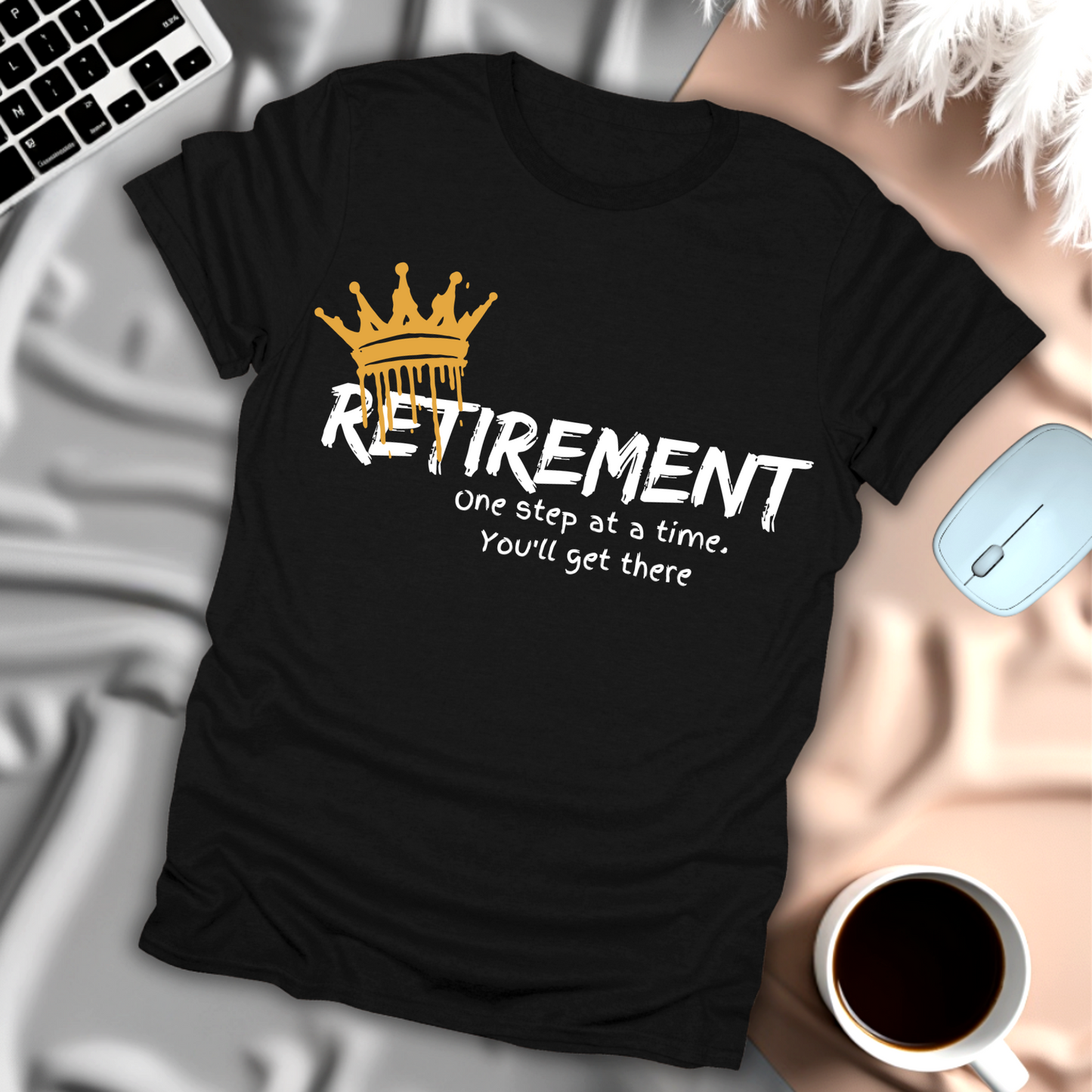 Retirement One Step at a Time T-Shirt