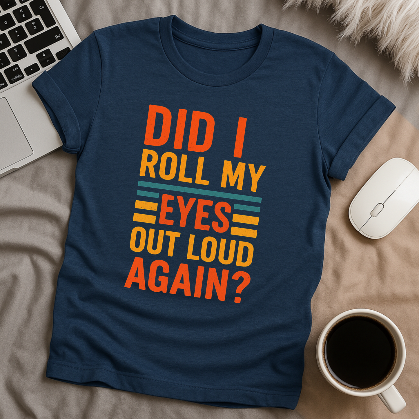 Did I Roll My Eyes Out Loud Again? T-Shirt