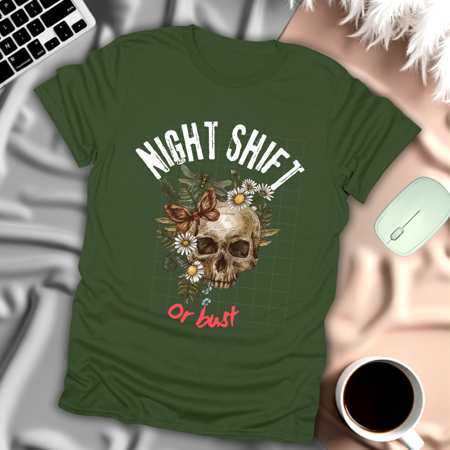 Night Shift or Bust T-Shirt
