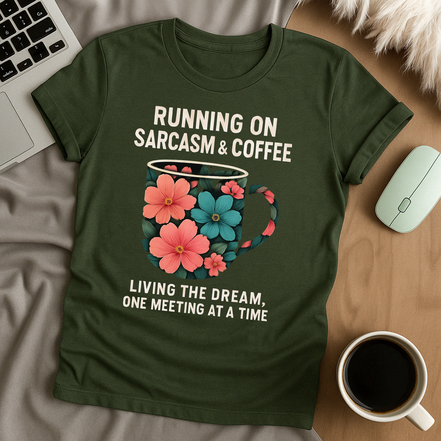 Running On Sarcasm T-Shirt