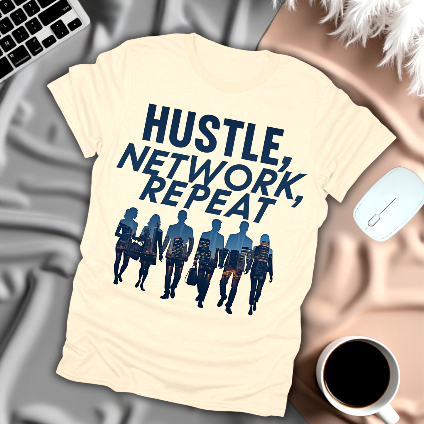 Hustle, Network, Repeat T-Shirt